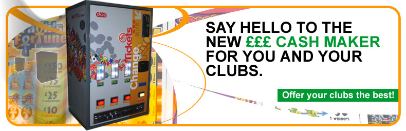 Say hello to the new cash maker for you and your clubs. 
				Offer your clubs the best!
